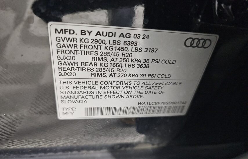 2025 Audi Q7 Premium Plus 45 TFSI