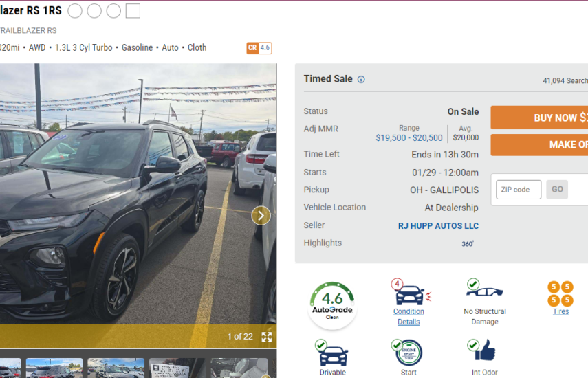 2023 Chevrolet Trailblazer RS 1RS